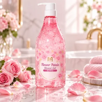 شامپو بدن رایحه گل رز ماری